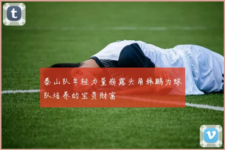 泰山队年轻力量崭露头角韩鹏为球队培养的宝贵财富
